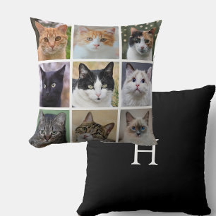 Moderne anpassbare Katzenfotos Kissen