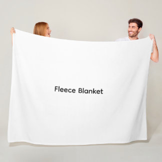Moderne Anpassung mit Ihrem Foto oder Text Fleecedecke