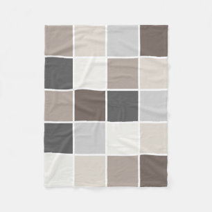 Moderne anspruchsvolle Design harmonische Farben Fleecedecke