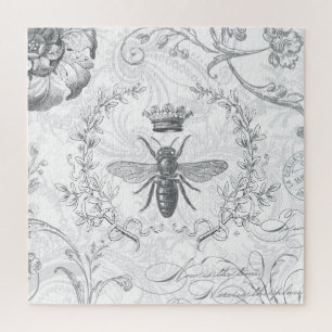 MODERNE ANTIK-FRANZÖSISCHE KÖNIGIN-BIENEN-PUZZLE PUZZLE