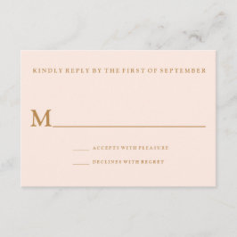Moderne Antwort-Karte des tropischen Strandes RSVP Karte