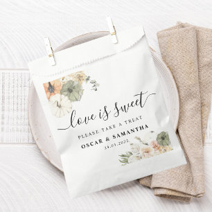 Moderne Aquädukte und Blume Geschenktütchen