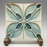 Moderne Aquamarin Taupe Abstrakt Fliese<br><div class="desc">Diese zeitgenössische Keramik-Kachel besticht durch ihr fließend abstraktes Design, eine nahtlose Mischung aus moderner Kunst und Funktionalität. Die aquamarine Farbpalette ist von sanften Formen bis hin zu tiefblauem Meer geprägt. Die Unterkünfte sind elegant mit blauen, hellbeigen Farbtönen gestaltet. Die Illusion der Tiefe wird meisterhaft durch hochwertigen Druck geschaffen, der eine...</div>