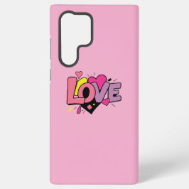 Moderne Aquarell-Kunst zum Valentinstag voller Lie Samsung Galaxy Hülle
