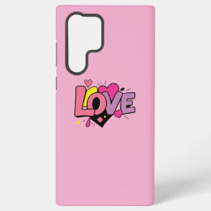 Moderne Aquarell-Kunst zum Valentinstag voller Lie Samsung Galaxy Hülle