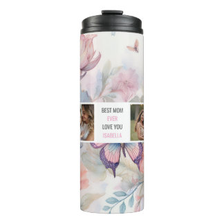 Moderne Aquarellbilder - Bestes Geschenk für Mamas Thermosbecher
