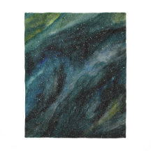 Moderne Aquarellfarben Universe Handgemälde Galaxi