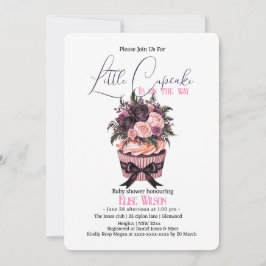 Moderne Aquarellkuchen Babydusche3 Einladung