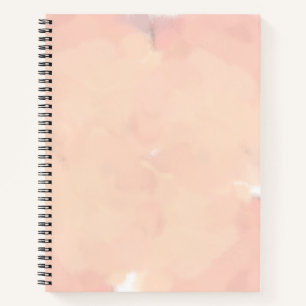 Moderne Aquarellmalerei künstlerisch Pink Notizbuch