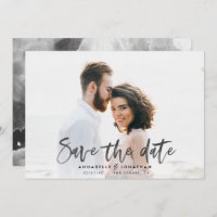 Moderne Aquarellschrift Schrift Hochzeit einfach