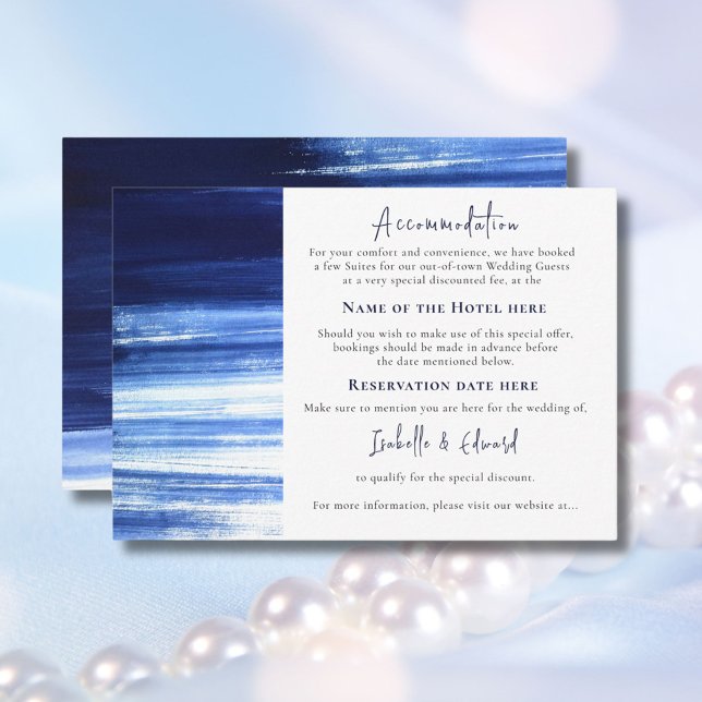 Moderne Aquarellwaschkabine Begleitkarte (Von Creator hochgeladen)