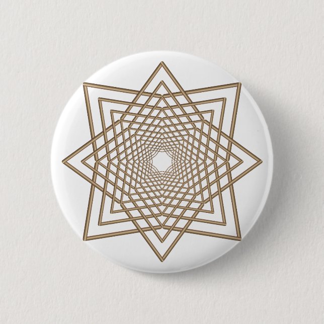 moderne Arabeske Button (Vorderseite)