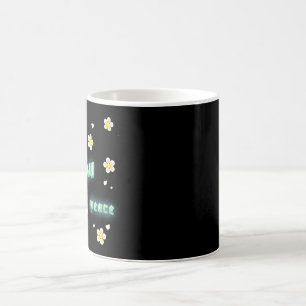 Moderne arabische Kalligrafie "Salaam" Frieden Flo Kaffeetasse
