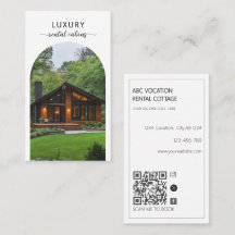 Moderne Arch QR-Code Ferienvermietung Gästehaus