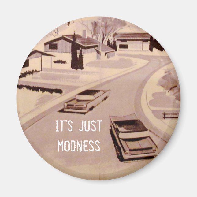 Moderne Architektur des MittelJahrhunderts Magnet (Vorne)