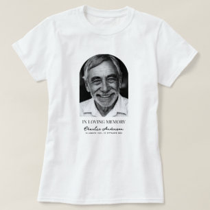 Moderne Architektur Foto Trauerfeier oder Gedenkfe T-Shirt