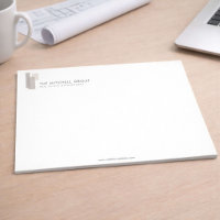 Moderne Architekturblöcke Logo Minimalistisch Groß