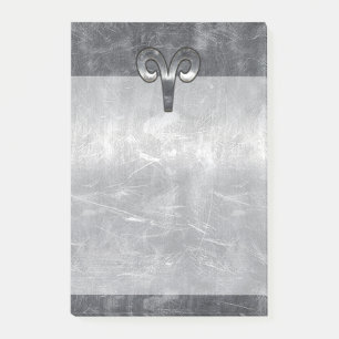 Moderne Aries Zodiac Signing Grunge Not Style Post-it Klebezettel