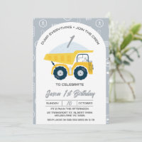 Moderne Arkade Alles Dump Truck Geburtstag