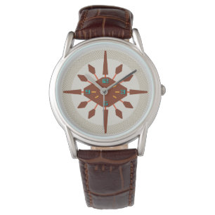 Moderne Armbanduhr Diamantschleier aus dem Mittela