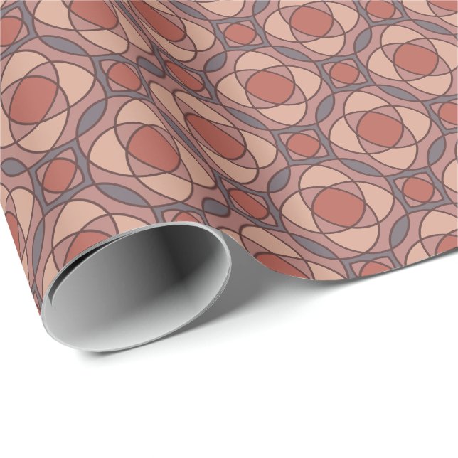 Moderne Art Deco Geometrische Geschenkpapier (Rolleneckpunkt)