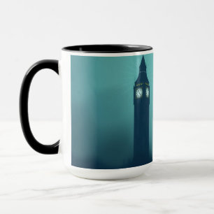 Moderne Art Deco London Nebel Stadtansicht Individ Tasse