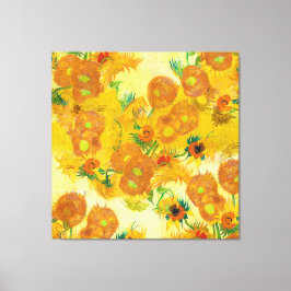 Moderne Art Gelb Orange Sonnenblumen Ölgemälde Leinwanddruck