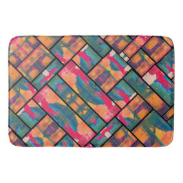 Moderne Art Paint Badematte