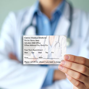 Moderne Ärztekammer Patientenausweise Terminkarte