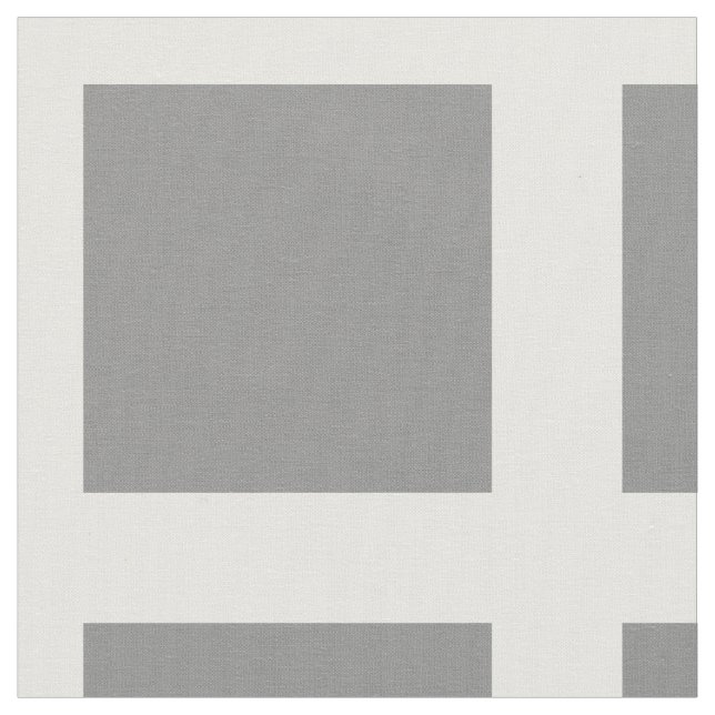 Moderne ash-graue Windows-Quadrate auf Weiß Stoff (Nahaufnahme)