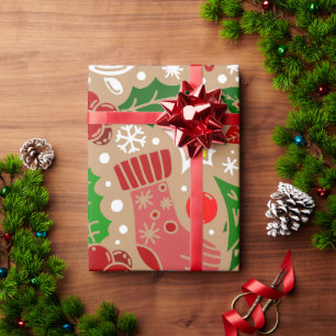 Moderne ästhetische Gestaltung  Geschenkpapier