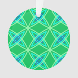 Moderne Atomdrucke Mitte des Jahrhunderts - Jade G Ornament