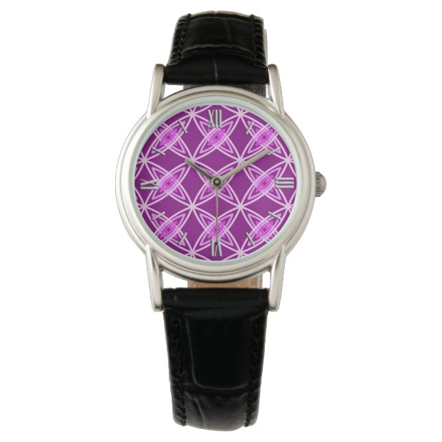 Moderne Atomdrucktechnik Mitte des Jahrhunderts -  Armbanduhr (Vorderseite)