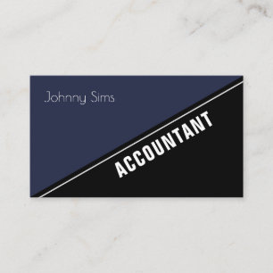 Moderne Auslese stehen heraus Diagonalspalte Visitenkarte