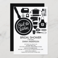 Moderne Ausstattung der Küchen Bridal Dusche Einla