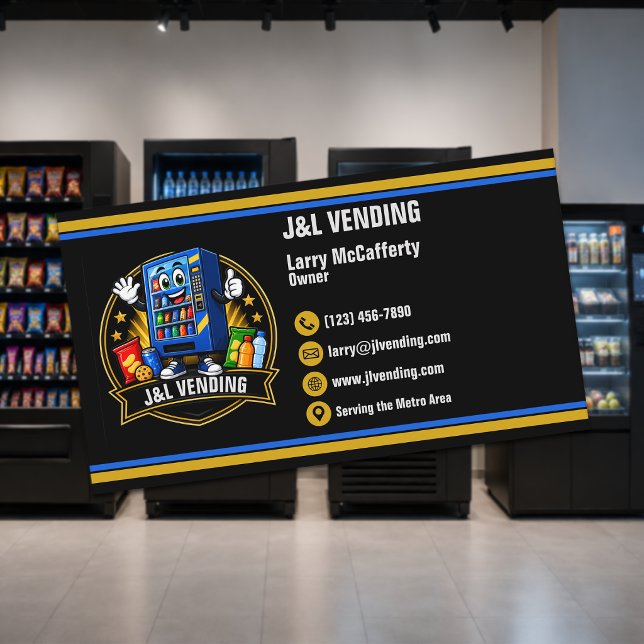 Moderne Automat Visitenkarte (Von Creator hochgeladen)