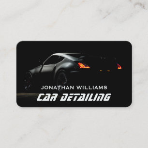 Moderne Autowaschanlage & Auto-Detailing-Geschäfts Visitenkarte