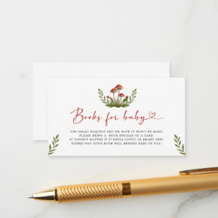 Moderne Baby-Duschbücher für Babys Begleitkarte