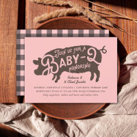 Moderne Baby Q GRILLEN Baby Showdusche Vintage Typ