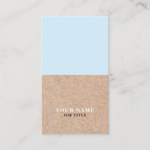 Moderne BabyBlue DRUCK Visitenkarte