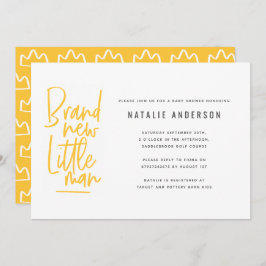 Moderne Babydusche Party Einladung