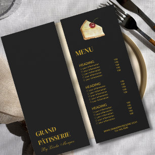 Moderne Bäckerei Café Menü & Preisliste Karte