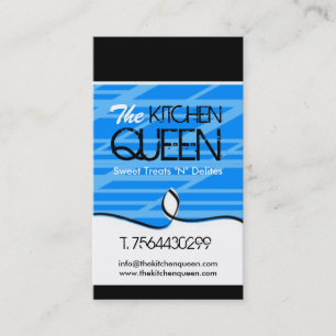 Moderne Bäckerei-Visitenkarten Visitenkarte