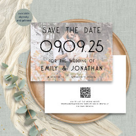 Moderne Background Custom Foto Wedding Save The Date