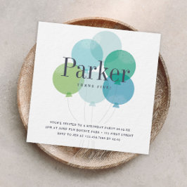 Moderne Ballabend Geburtstagsparty Einladung