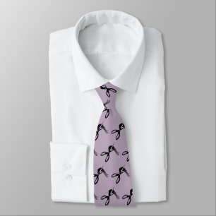 Moderne Barberschere Haar Stylist Neck Tie Krawatte