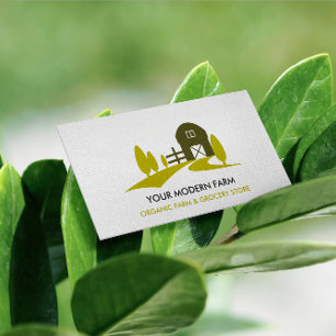 MODERNE BARN EDITABLE FARMING VISITENKARTE