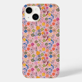 Moderne Batik-Rosen-Schatten Case-Mate iPhone 14 Hülle