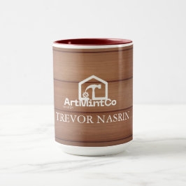 Moderne Baumaschinen Werkzeuge Zimmermann Holz Tasse