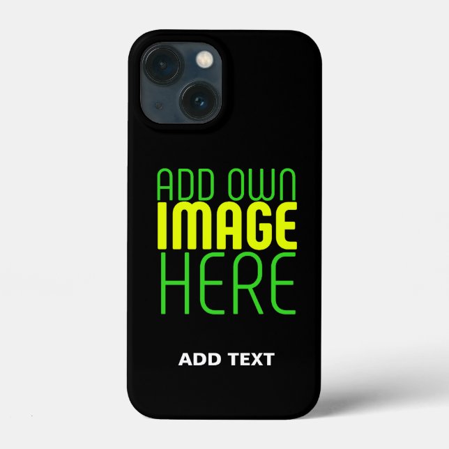MODERNE BEARBEITBARE, EINFACHE TEMPLATE FÜR SCHWAR Case-Mate iPhone HÜLLE (Rückseite)